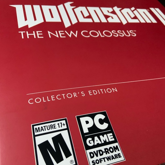Wolfenstein II: The Colossus - Collector's Edition (PC, 2017) W 12 Inch Figure - Picture 4 of 5